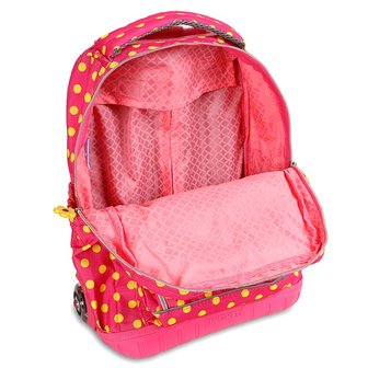 Trolley Bag Pink Buttons (Inner)