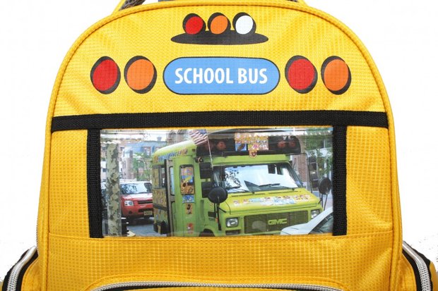 School Bus Kids Trolley detail